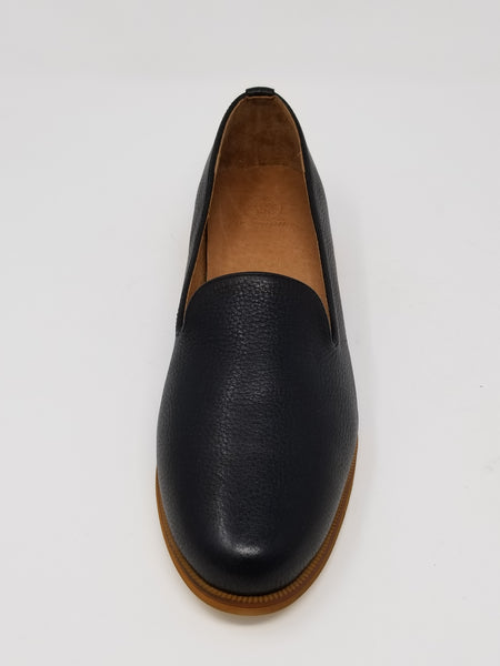 NYLA Two-Tone Tan and Black Leather Slip-On Shoes N.Y.L.A. | Shoes | Two Tone Brown Leather Wedge Heels | Poshmark main image 2